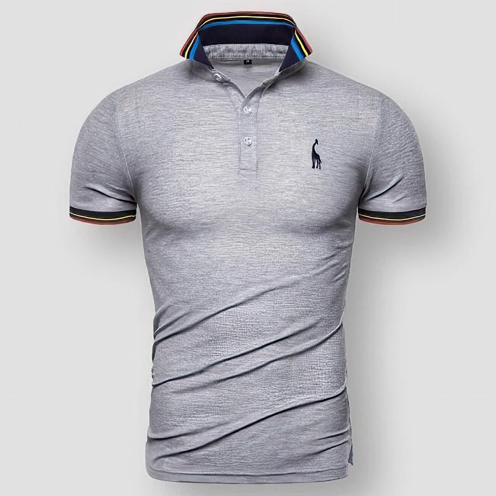 AIOPESON Official Store Men's Apparels Sky Madrid Columbus Polo Shirt 3 AIOPESON Official Store Men's Apparels Sky Madrid Columbus Polo Shirt