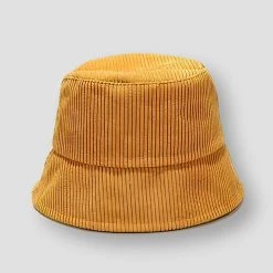 YiYi 1217 Store Sky Madrid Corduroy Bucket Hat Men's Apparels