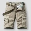 IiDossan Store Men's Apparels Sky Madrid Expedition Cargo Shorts 1 IiDossan Store Men's Apparels Sky Madrid Expedition Cargo Shorts