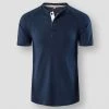 Mr Handsome Store Sky Madrid Galway Henley Shirt 1 Mr Handsome Store Sky Madrid Galway Henley Shirt
