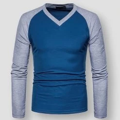 Mens Wardrobe Store Sky Madrid Gilford Raglan Shirt Men's Apparels