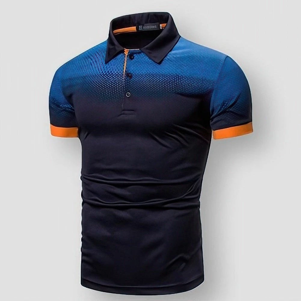 Haoding Store Sky Madrid Graphic Slim Polo Shirt Men's Apparels 3 Haoding Store Sky Madrid Graphic Slim Polo Shirt Men's Apparels