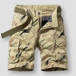 CHAIFENKO Trend Store Men's Apparels Sky Madrid Lite Trail Cargo Shorts