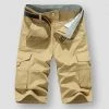 CHAIFENKO Trend Store Men's Bottoms Sky Madrid Rindge Cargo Shorts