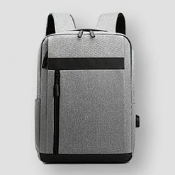 QUVLEN Official Store Men's Apparels Sky Madrid Waterproof Laptop Backpack