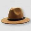 OZyc Store Sky Madrid Wool Fedora Hat