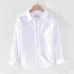 China Cloth Saint Morris Linen Shirt Men's Apparels