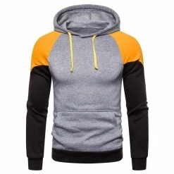 Xiyue 6812345 Store Sky Madrid Contrast Weekend Hoodie Men's Apparels