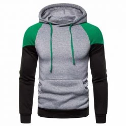 Xiyue 6812345 Store Sky Madrid Contrast Weekend Hoodie Men's Apparels