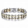Angels Bead Store Men's Apparels Sky Madrid Stainless Steel Biker Chain Bracelet