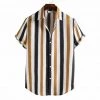 Shenzhen Frankris Store North Royal Linen Striped Shirt