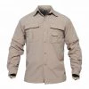 TACVASEN Official Store Sky Madrid Explorer Quick-Dry Shirt