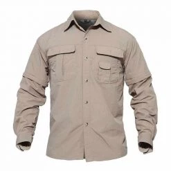 TACVASEN Official Store Sky Madrid Explorer Quick-Dry Shirt