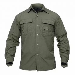 TACVASEN Official Store Sky Madrid Explorer Quick-Dry Shirt