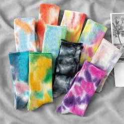 Funny Man Socks Store North Royal Contemporary Tie-Dye Socks