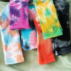 Funny Man Socks Store North Royal Contemporary Tie-Dye Socks
