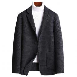 Jeansame Store Men's Apparels Saint Morris Plaid Wool Blazer