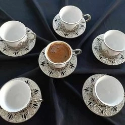 Giftanbul Store Home Saint Morris Porcelain Coffee Set 9 Giftanbul Store Home Saint Morris Porcelain Coffee Set