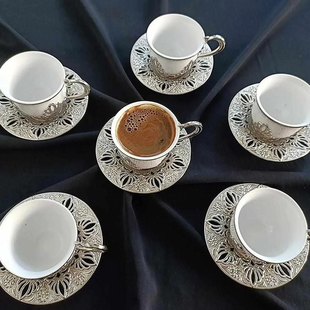 Giftanbul Store Home Saint Morris Porcelain Coffee Set 4 Giftanbul Store Home Saint Morris Porcelain Coffee Set