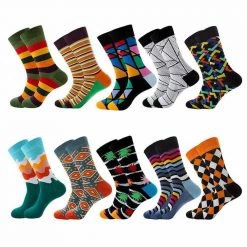 Happiness Socks Store Saint Morris Harajuku Crew Socks Men's Apparels
