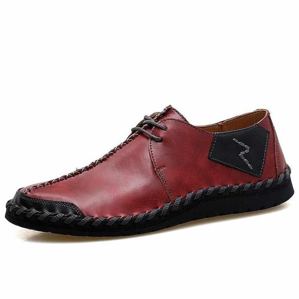 Vancat Official Store Saint Morris Leather Stitched Shoes Men's Apparels 5 Vancat Official Store Saint Morris Leather Stitched Shoes Men's Apparels