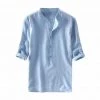 Wu Yanzu Store Store Men's Apparels North Royal Seychelles 3/4 Shirt