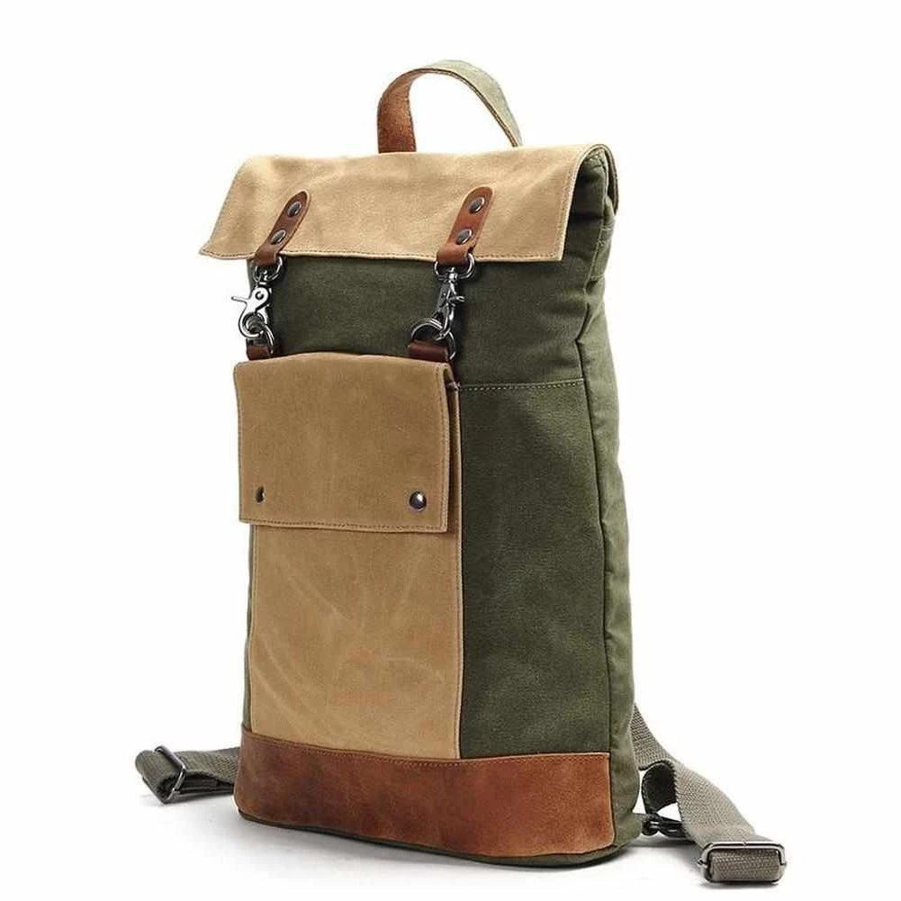 Atinfor Official Store Sky Madrid Leather Metropolitan Backpack Men's Apparels 6 Atinfor Official Store Sky Madrid Leather Metropolitan Backpack Men's Apparels