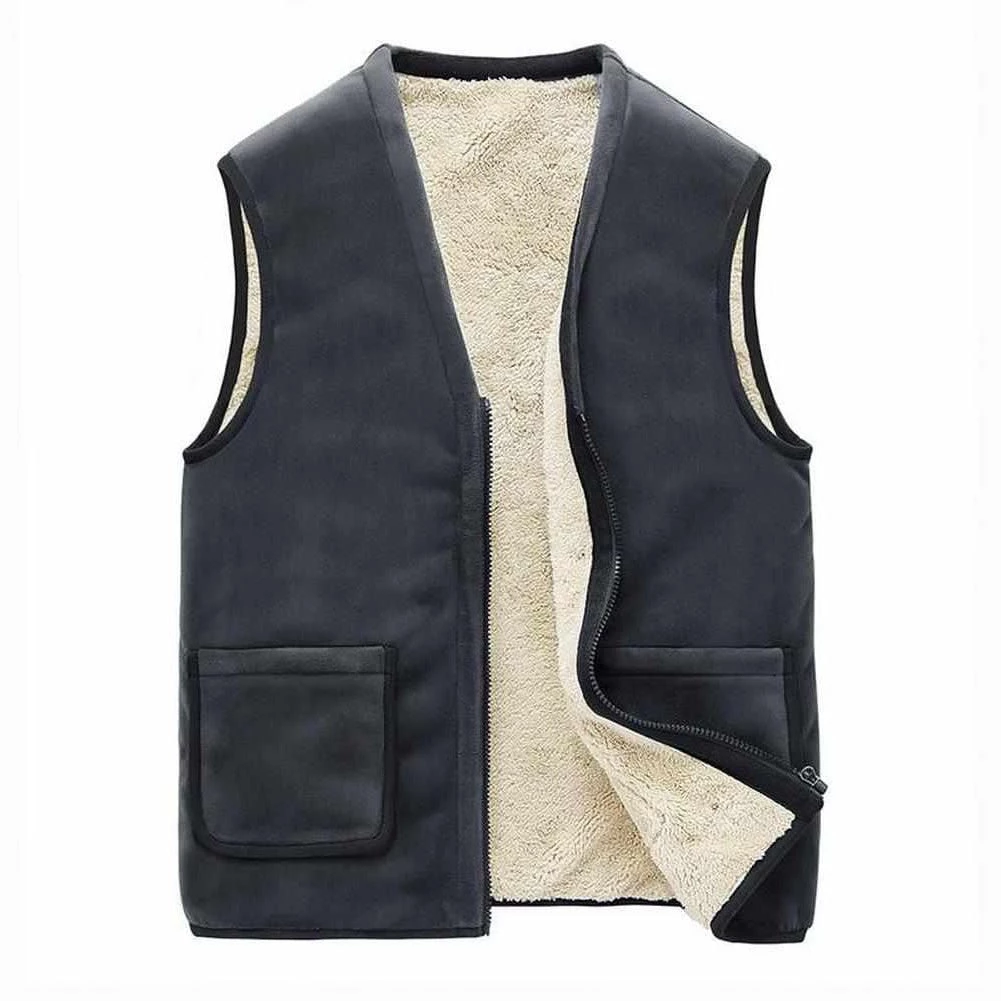 ATFashion Make Up Store Men's Apparels North Royal Casual Fleece Vest 3 ATFashion Make Up Store Men's Apparels North Royal Casual Fleece Vest
