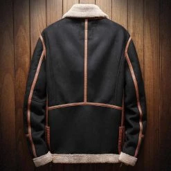 Top-Factory-Official-Flagship- Store Men's Apparels Evan Vegan Leather Coat