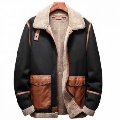 Top-Factory-Official-Flagship- Store Men's Apparels Evan Vegan Leather Coat