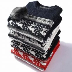 Fashion Flash Men's Apparels Saint Morris Iceland Knitted Sweater