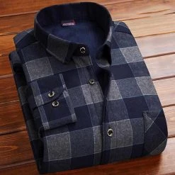 YO-YO-YO Store Sky Madrid Casual Fleece Shirt