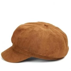 DongKing The First Apparel Store Saint Morris Suede Newsboy Hat
