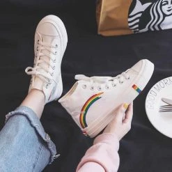 HOPUS Store Sky Madrid Vulcanized Rainbow Sneaker