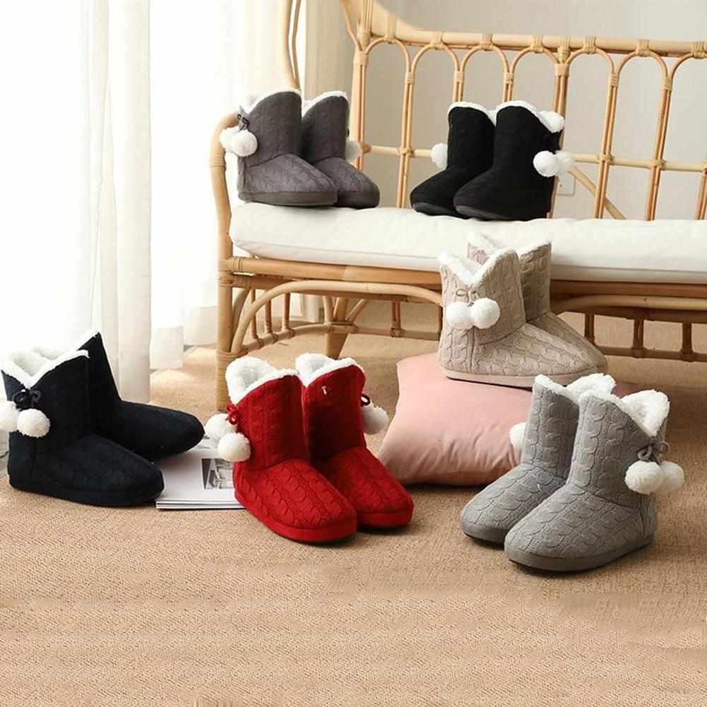 Stunner Girl Store Sky Madrid Indoor Plush Slippers Women's Apparels 4 Stunner Girl Store Sky Madrid Indoor Plush Slippers Women's Apparels