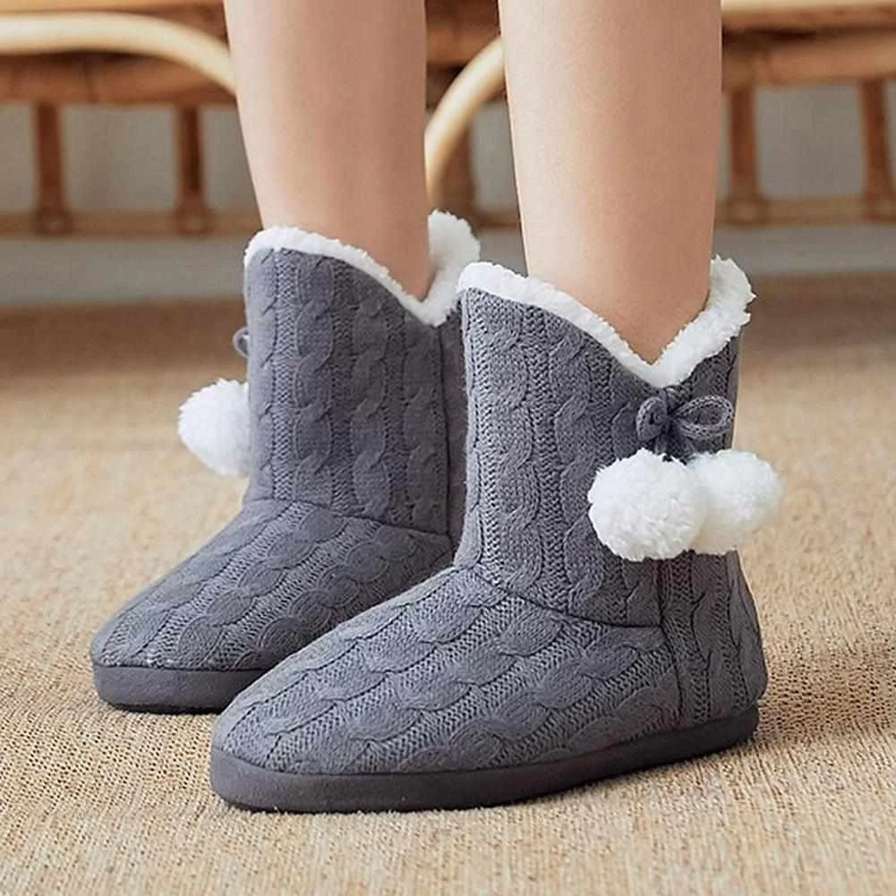 Stunner Girl Store Sky Madrid Indoor Plush Slippers Women's Apparels 6 Stunner Girl Store Sky Madrid Indoor Plush Slippers Women's Apparels