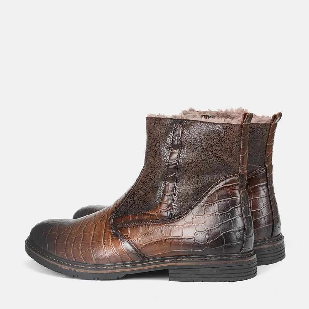 Shop1154122 Store Bonded Vegan Leather Boots Men's Apparels 4 Shop1154122 Store Bonded Vegan Leather Boots Men's Apparels