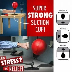 WorthWhile Official Store Stress-Relief Desktop Punching Ball Men's Apparels