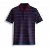 3D YMWM Store Saint Morris Striped Polo Short Sleeve Shirt Men's Apparels