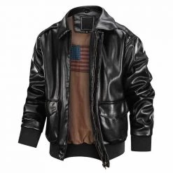 ReFire Gear Official Store Sky Madrid Leather Flight Jacket 8 ReFire Gear Official Store Sky Madrid Leather Flight Jacket