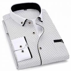 QISHA MEN SHIRT Store Men's Apparels Emilio Executive Shirt