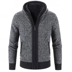 MOOWNUC MOOWNUC Store Men's Apparels Sky Madrid Slim Pocket Cardigan