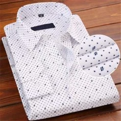 XIPENG Mens Wardrobe Store Executive Long Sleeve Shirt Men's Apparels