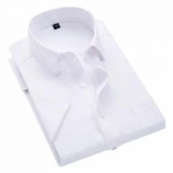 Sinwoyan Online Store Men's Apparels Saint Morris Anti-Wrinkle Short Sleeve Shirt