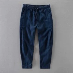 China Cloth Men's Apparels Saint Morris Coastal Linen Pants