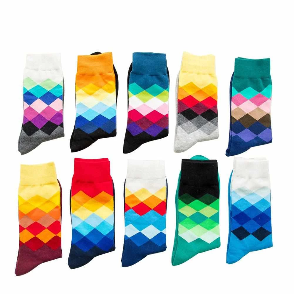 Shop2349104 Store Sky Madrid Colorful Diamond Crew Socks Men's Apparels 4 Shop2349104 Store Sky Madrid Colorful Diamond Crew Socks Men's Apparels