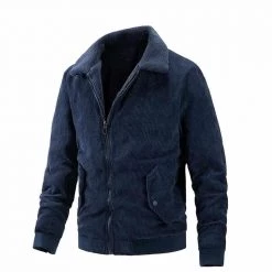 AIOPESON Official Store Men's Apparels Sky Madrid Corduroy Thermal Jacket