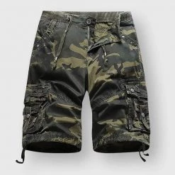 Street Graffiti Men's Store North Royal Patmos Camo Shorts Men's Apparels