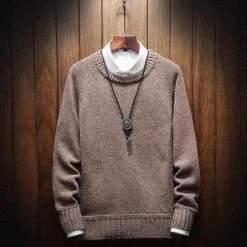 Zhenzhou Official Store Sky Madrid Knitted Pullover