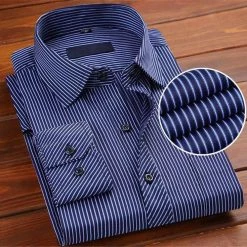 XIPENG Mens Wardrobe Store Men's Apparels North Royal Slim Button-Down Shirt